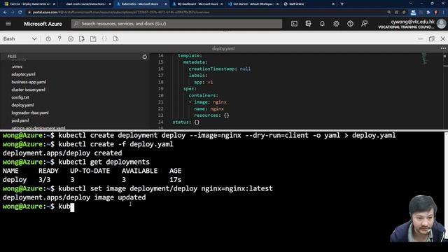 Exercise 12 Performing Rolling Updates for a Deployment смотреть онлайн