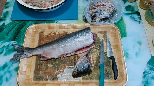 Мой рацион питания в Татьянин день. А горбуша то с икрой. 25.01.22 смотреть онлайн