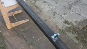 85.Трубостойка для щита учета своими руками.