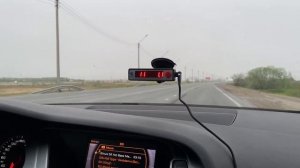 Разгон 0-100km Audi A4 1.8