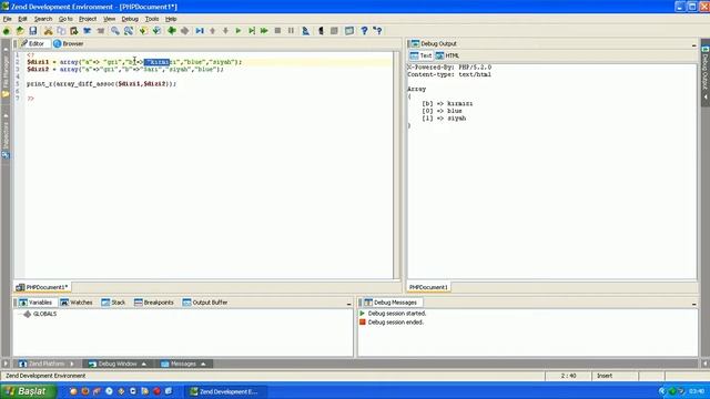 69 Php Diziler Dizilerde Karşılaştırma Array Diff Assoc смотреть онлайн