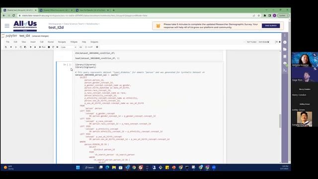 Office Hours 01/27/2023 - Overview of All of Us Tools & Data Analytic Steps смотреть онлайн