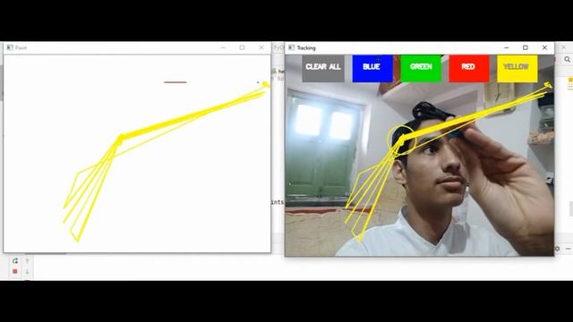 Virtual Paint in python смотреть онлайн