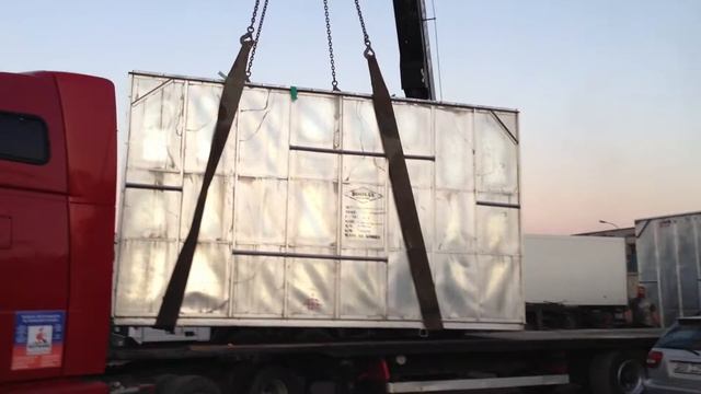 выгрузка станков на КЗ4 смотреть онлайн