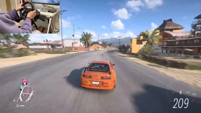 【UNCONTROLLABLE】TOYOTA SUPRA RZ FULL TUNED GAMEPLAY FORZA HORIZON5 X LOGITECH G920 4K смотреть онлайн
