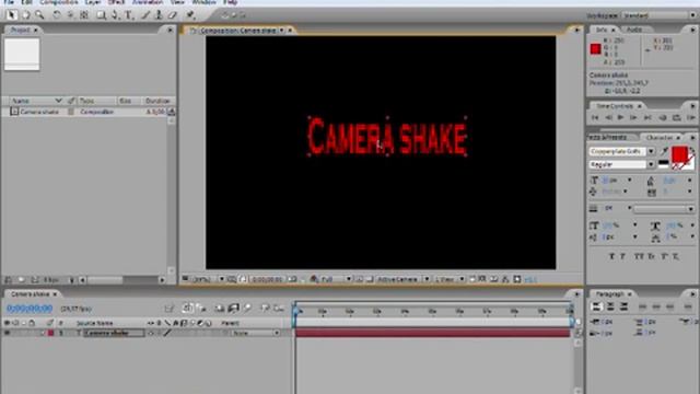 ComputingInside: Adobe After Effects - Camera Shake смотреть онлайн
