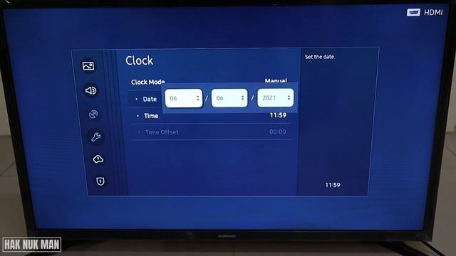 Samsung Smart TV Time and Date Setup | Manual and Auto Setting смотреть онлайн