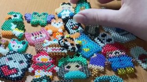 ?мои фигурки из бисера крестиком? #бисероплетение #бисер #diy #рек #subscribe #врек