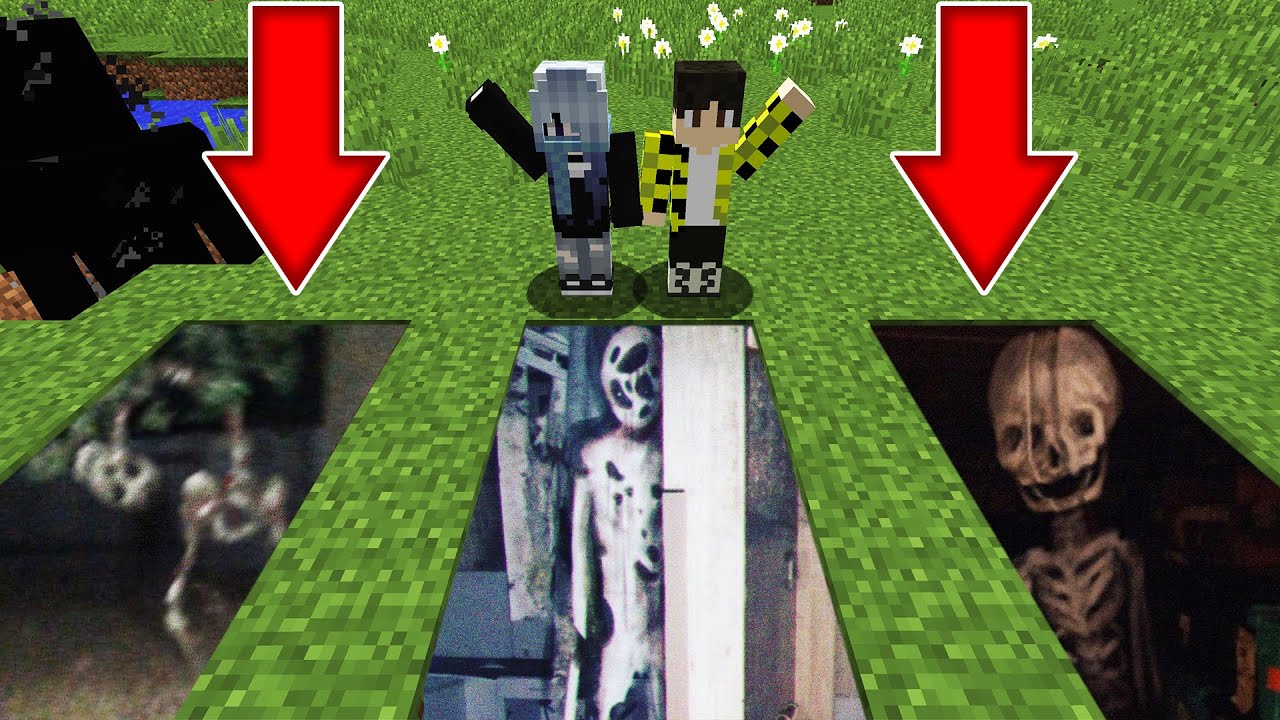 Какую яму выберет НУБ И ПРО ? ЖИВОЙ СКЕЛЕТ или CLOCKWISE JACK или ЧЕЛОВЕК ДЫРА в майнкрафт смотреть онлайн