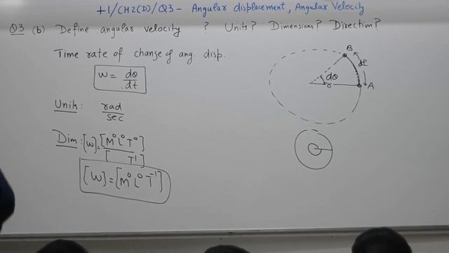 Class 10+1, Chapter 2D, Question 3, Angular displacement, Angular velocity смотреть онлайн