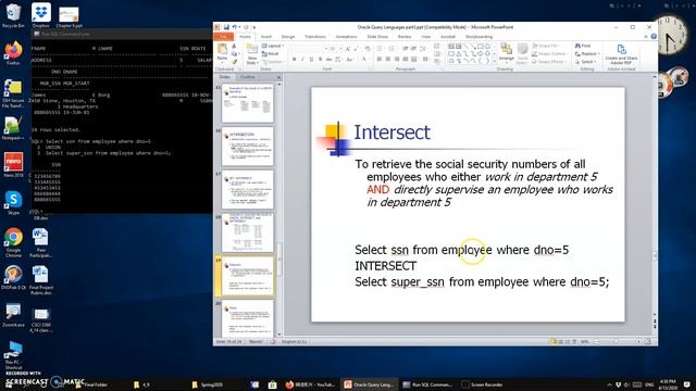 CSCI 3360 4 14 class video part 2 D Intersect Minus смотреть онлайн