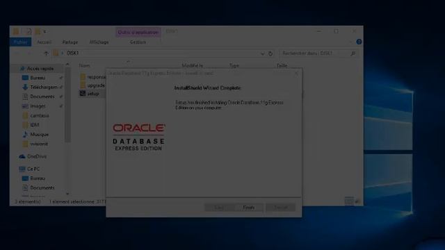 installer le SGBD Oracle 11g XE sous windows смотреть онлайн