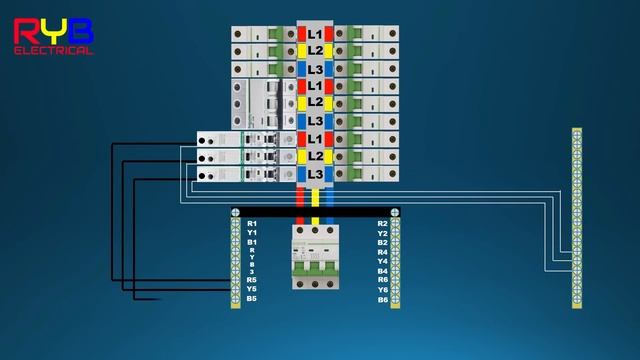 3 PHASE DISTRIBUTION BOARD WIRING DIAGRAM смотреть онлайн