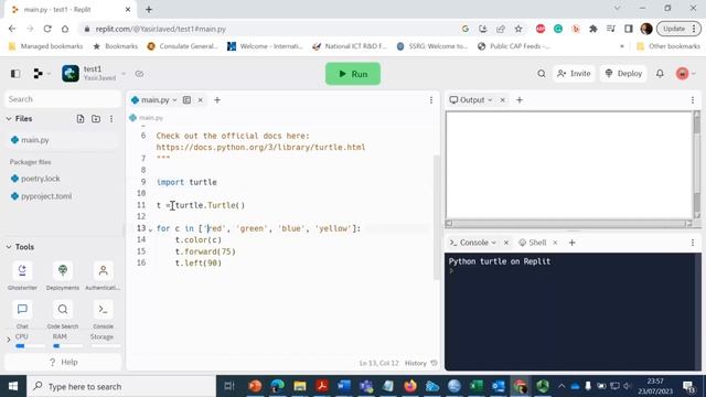 Session 1 - Introduction to drawing using Python (Turtle library) смотреть онлайн