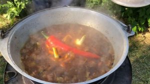 Плов из утки в казане