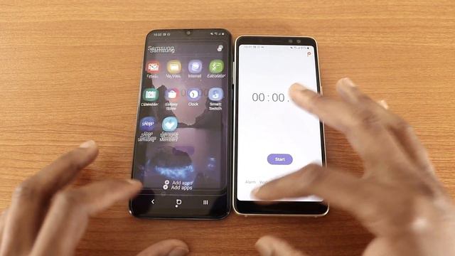 Samsung Galaxy A50 Vs Galaxy A8 2018 Speed Test смотреть онлайн