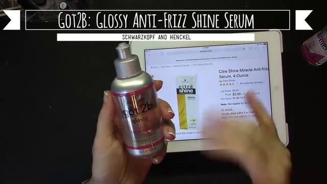 Citre Shine Anti-Frizz Shine Serum Dupe! смотреть онлайн