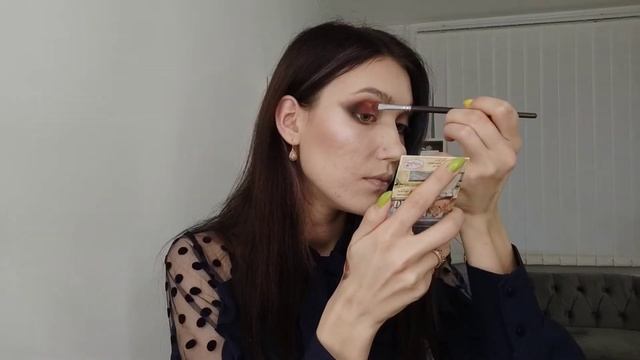 Вечерний макияж/ красные тени ❤️ смотреть онлайн