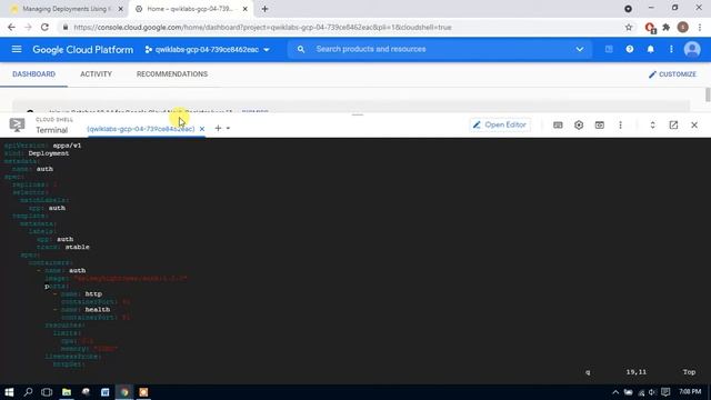 30 Days Of Google Cloud Managing Deployments Using Kubernetes Engine