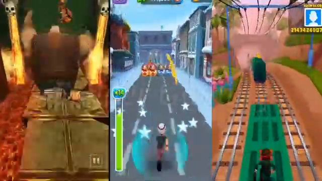 Run Angry Gran vs Subway Surfer vs Run Dungeon Run Amazing Runner | Kids GamePlay Walkthrough Vid#7 смотреть онлайн