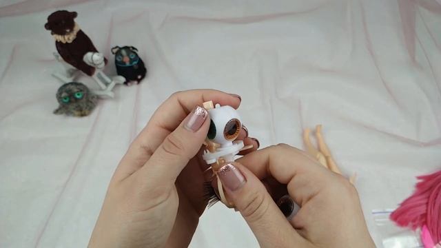 КАСТОМ БЛАЙЗ / Первый этап / ПОДРОБНЫЙ РАЗБОР голова, веки , вынимаем чипы / Blythe TBL