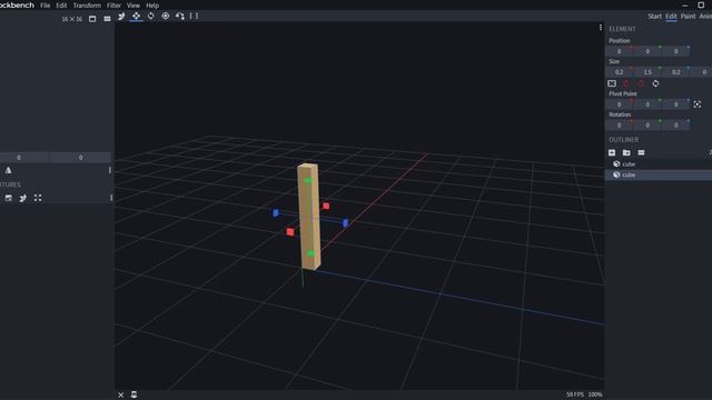 КАК САМОМУ СДЕЛАТЬ МОДЕЛЬ ДЛЯ МАЙНКРАФТА ДЛЯ СВОЕГО МОДА BEDROCK / JAVA Blockbench смотреть онлайн