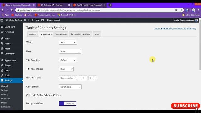 How to Create a Table of Content in WordPress Posts and Pages смотреть онлайн