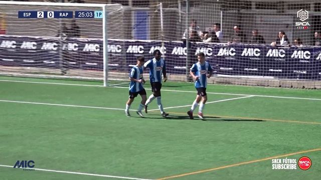 RESUMEN: RCD Espanyol vs UE Rapitenca U16 MIC Football 2023 смотреть онлайн