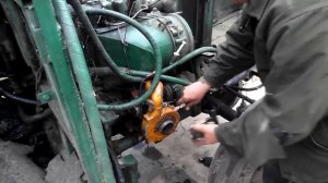 Самодельный пускач дляТ-25- ПУСК.!!!! Selbstgemachte Launcher Motor für T-25.!!! Start.!!!