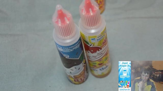 обзор жидкости MilkyVape - сладкая вкусняшка для всех кто любит вкусняшки:)