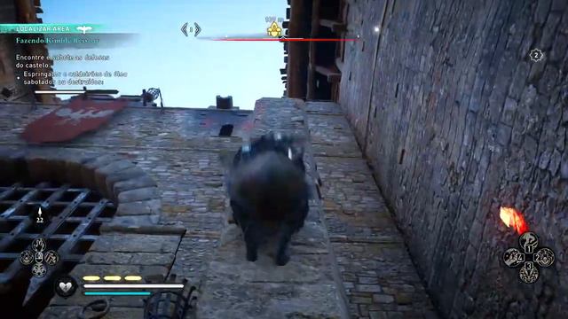Assassin's Creed Valhalla Missão fazendo Kimble Ressoar Encontre e Sabote as Defesas do Castelo смотреть онлайн