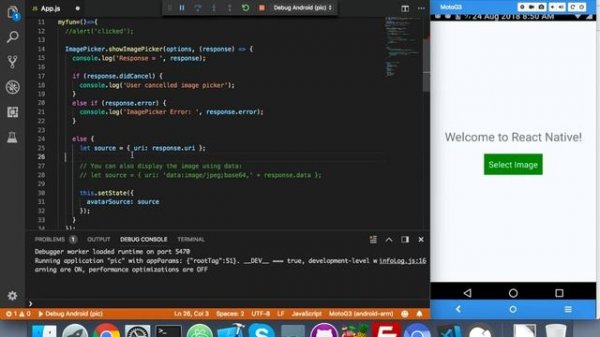 Image Picker || React Native Image Picker || React Native tutorial from scratch