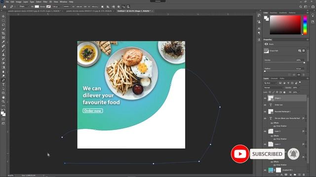 How to make a social media post with adobe photoshop | photoshop tutorial смотреть онлайн