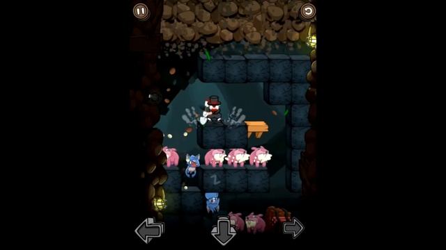 Как пройти Dig a Way уровень 18 Abandoned mine смотреть онлайн