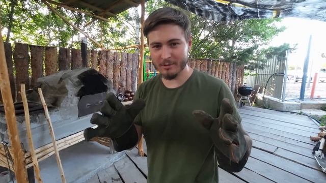 ДЕШЕВАЯ И ОЧЕНЬ ВКУСНАЯ ПИЦЦА (Лесная кухня РОСТЯН #1) смотреть онлайн