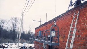 Проверка ловител фасадных подъёмник