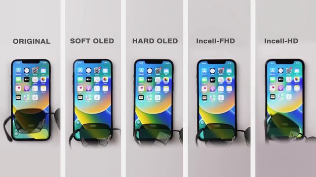 iPhone 12 Pro Max Screens Comparison Test: Incell VS Hard OLED VS Soft OLED VS OEM - APLONG Review смотреть онлайн