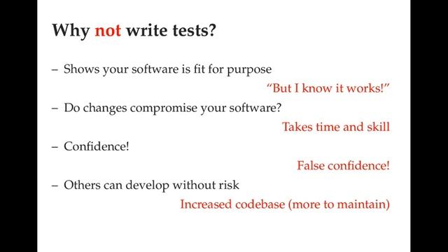 Python testing with pytest! Part 1: Introductions and motivating testing. смотреть онлайн
