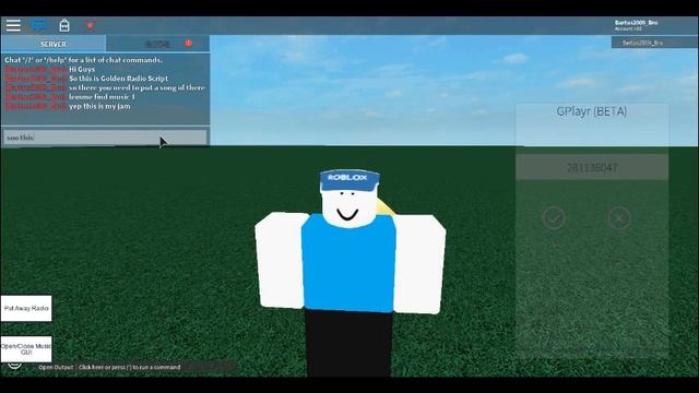 ROBLOX Script Showcase #3: Golden Radio Script смотреть онлайн