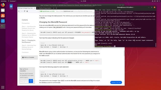 ติดตั้งและตั้งค่า Mariadb-server ใน Ubuntu смотреть онлайн