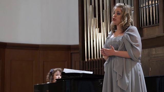 Екатерина Бочарова. Гендель, ария Корнелии из оперы "Юлий Цезарь" .Концертмейстер Людмила Бурова. смотреть онлайн