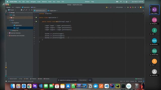 System Design - LLD - Singleton Pattern смотреть онлайн