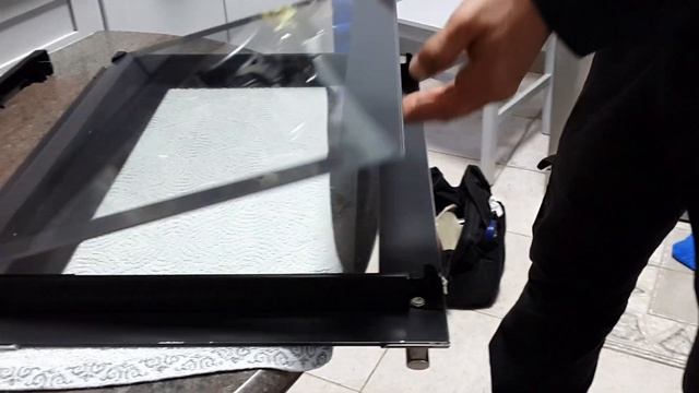 הדרכה - פירוק והרכבה, דלת של תנור אפיה אלקטרולוקס. смотреть онлайн