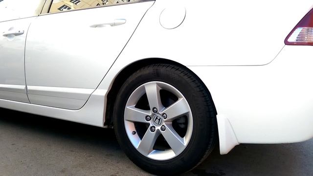 Honda Civic 4d 2008 результат после установки пружин OBK C4H-41122