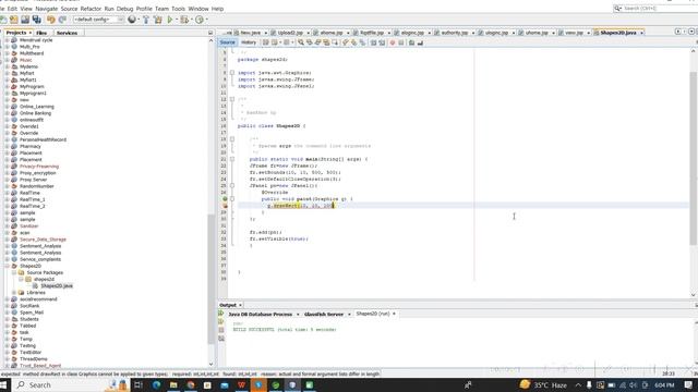 Java Tutorial Drawing Shape 2D GUI application using Java swing Using Java With Source Code смотреть онлайн