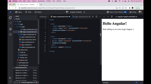Angular - Build a Reusable Reactive Form (like a PRO) смотреть онлайн