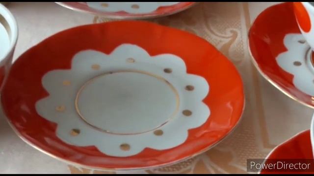 Бабушкин сервиз продала внучка. Кремгэс.Сервиз ЛФЗ родной. Янтарь-желток. СССР. смотреть онлайн