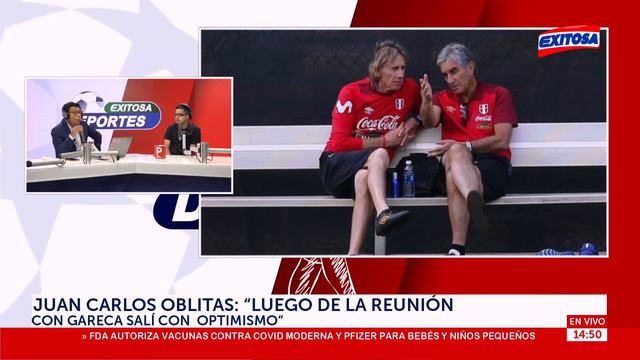 🔴🔵Juan Carlos Oblitas: “Luego de la reunión con Ricardo Gareca, salí con optimismo" смотреть онлайн
