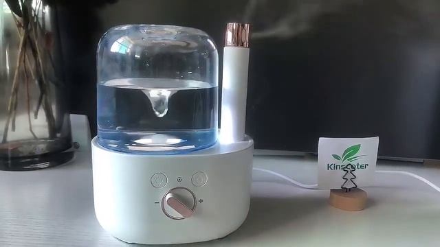Water Tornado Fogger Aroma Diffuser Ultrasonic LED Light Usb OEM Air Humidifier смотреть онлайн
