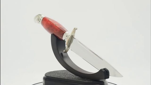 Авторская Финка НКВД, клинок из кованой стали Х12МФ смотреть онлайн